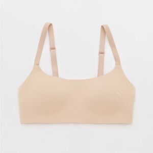 Set of 2 Aerie Smoothez Seamless Wirrless Bralette in Sands (Nude) - New
